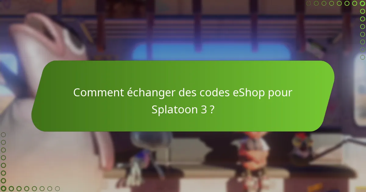 Quelles offres saisonnières sont disponibles pour Splatoon 3 ?