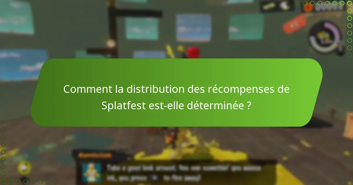 Comment les revendications de groupe sont-elles traitées pour les récompenses de Splatfest ?