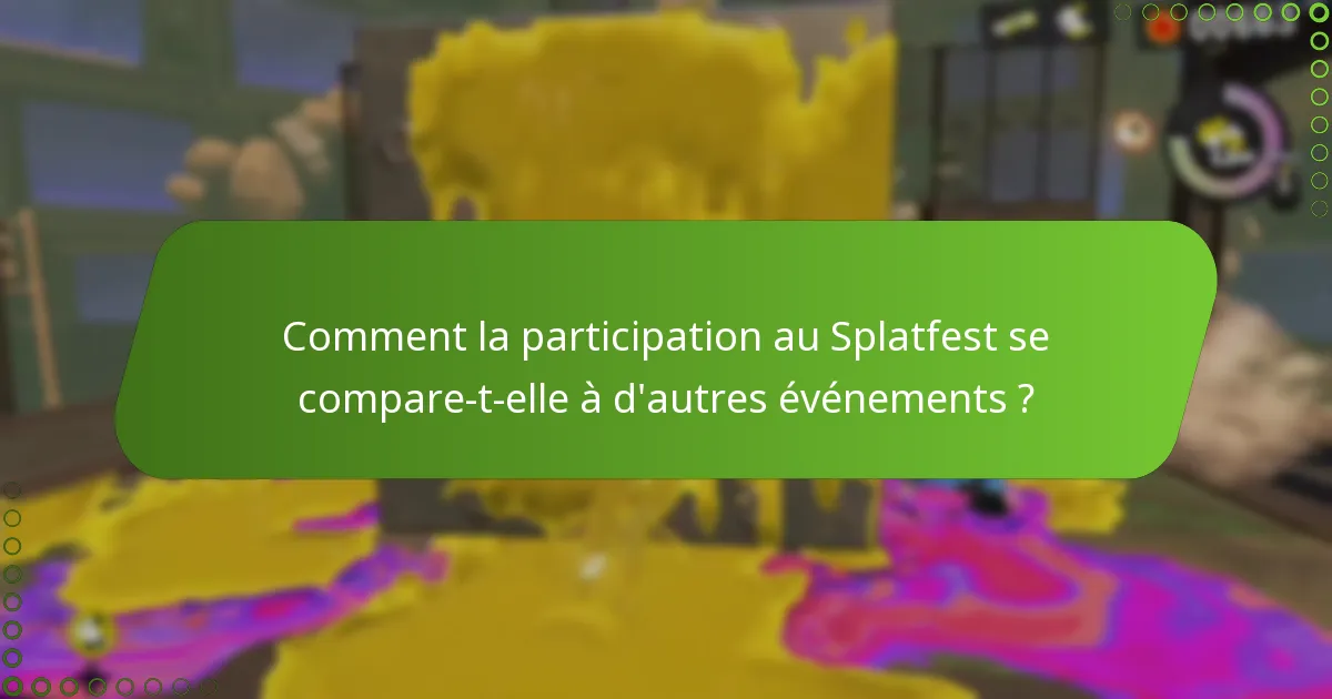 Quelles récompenses les joueurs peuvent-ils gagner en participant au Splatfest ?