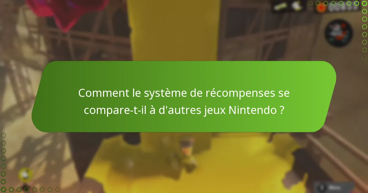 Comment réclamer des récompenses dans Splatoon 3 ?