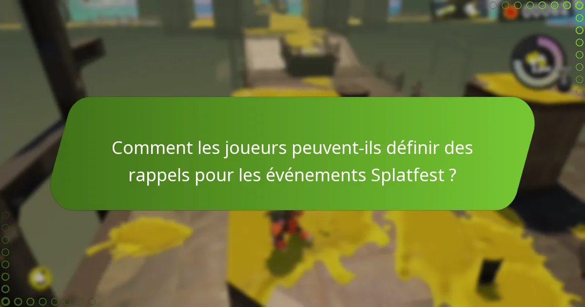 Quand les joueurs peuvent-ils réclamer des récompenses pendant Splatfest ?