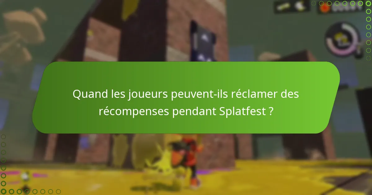 Comment les joueurs peuvent-ils définir des rappels pour les événements Splatfest ?