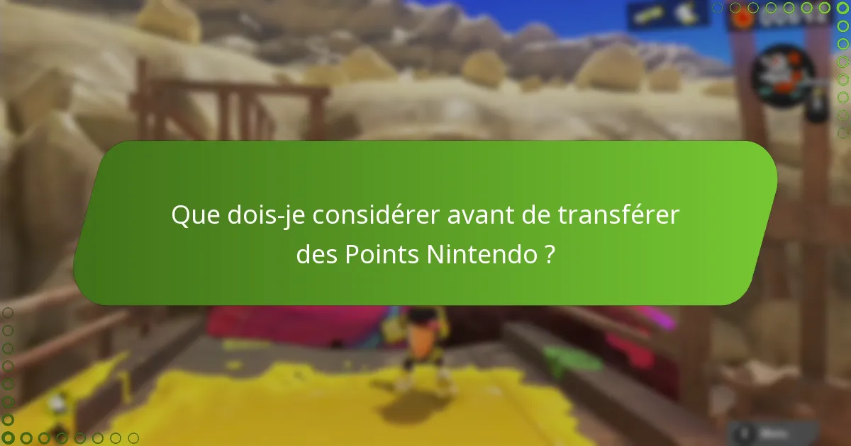 Quelles sont les règles pour partager des Points Nintendo ?