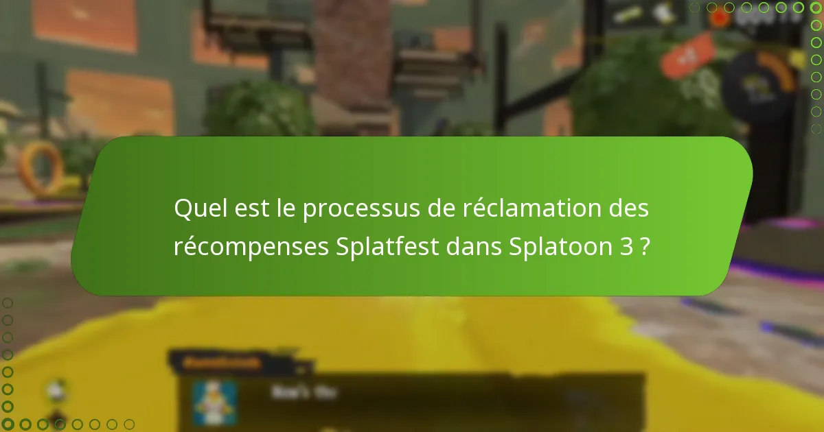 Quels types de récompenses les joueurs peuvent-ils gagner lors du Splatfest ?