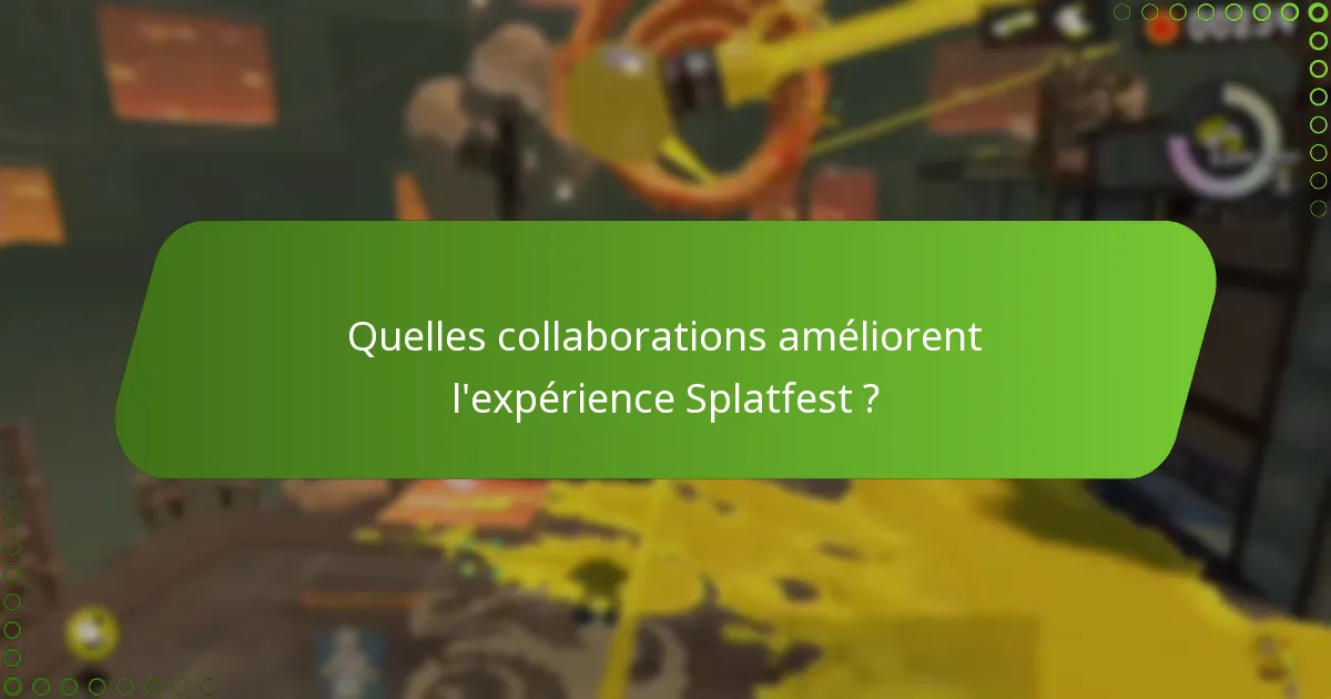 Quelles récompenses les joueurs peuvent-ils gagner pendant Splatfest ?