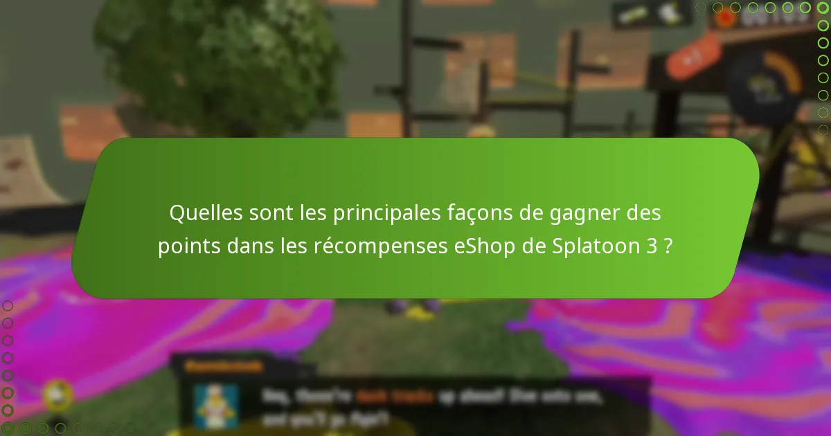 Comment le programme de récompenses de Splatoon 3 se compare-t-il à d’autres systèmes de récompenses de jeux ?