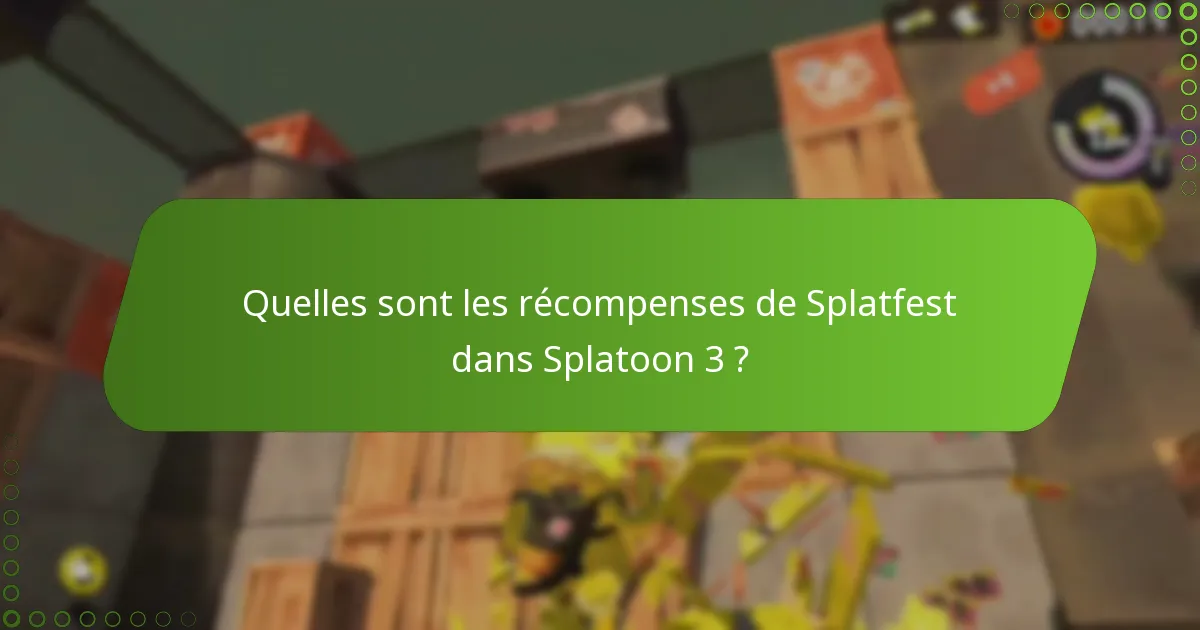 Comment la distribution des récompenses de Splatfest est-elle déterminée ?