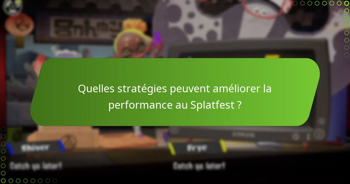 Comment la participation au Splatfest se compare-t-elle à d’autres événements ?