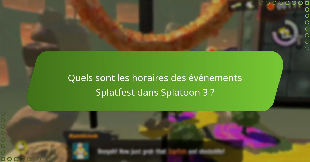 Quelles stratégies améliorent la participation aux événements Splatfest ?
